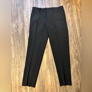 Vince. Black wool slacks sz 8-A486